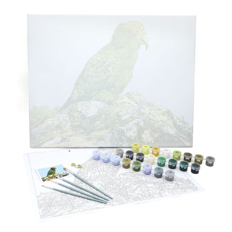 Uniti Art Paint By Numbers Kea, , hi-res