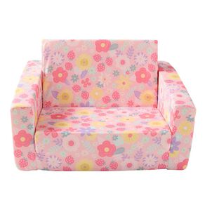 Living & Co Kids' Bloom Flip Out Sofa Multi-Coloured