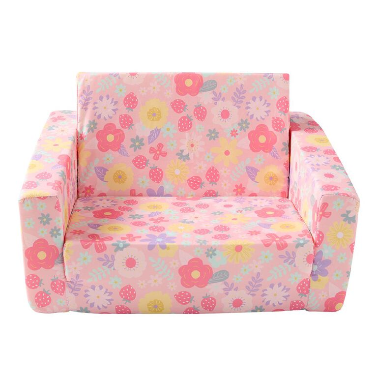 Living & Co Kids Bloom Flip Out Sofa Multi-Coloured