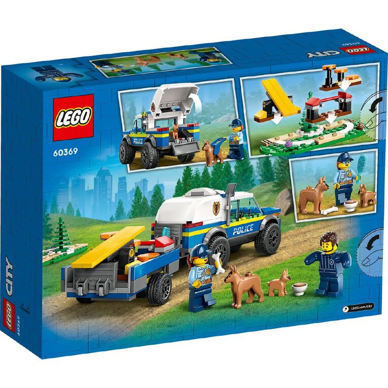 LEGO CITY Mobile Police Dog Training 60369 The Warehouse
