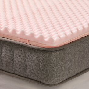 Living & Co Therapeutic Mattress Overlay White King Single