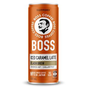 BOSS Iced Caramel Latte Can 237ml