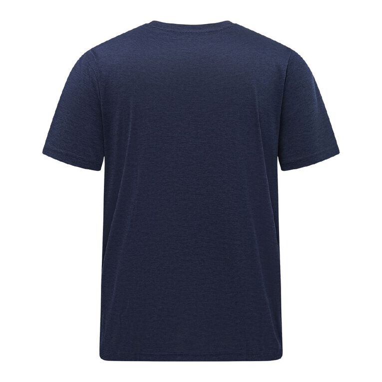 Active Intent Men's Active Cationic Tee, Blue Dark, hi-res