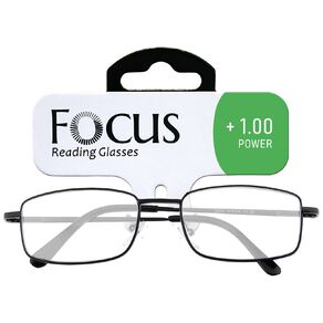 Focus Aviator 1.00 Power Reading Glasses