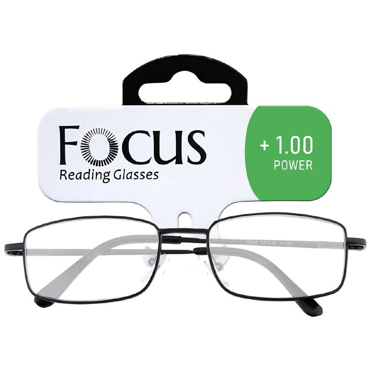 Focus Aviator 1.00 Power Reading Glasses, , hi-res