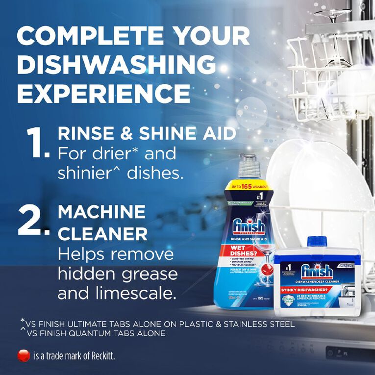 Finish Quantum Dishwash Tablets 18 Pack, , hi-res