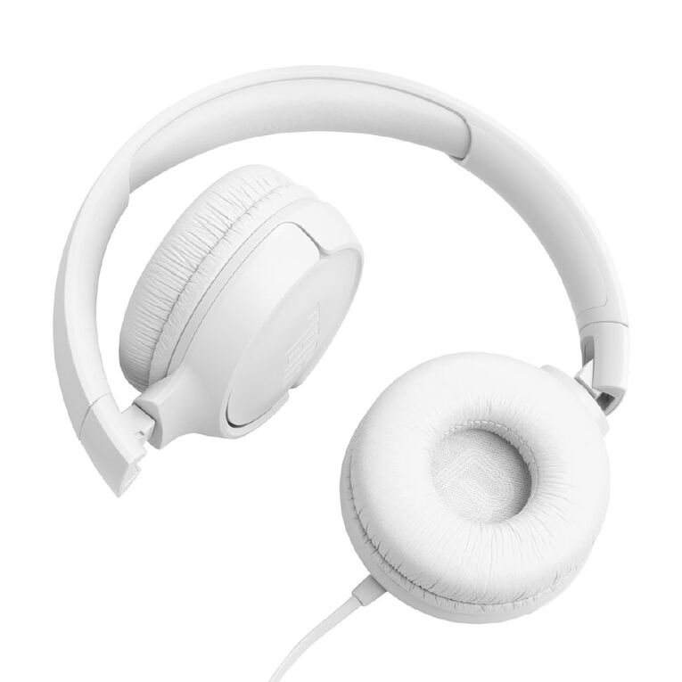 JBL Tune 520C USB-C Wired On-Ear Headphones White, , hi-res