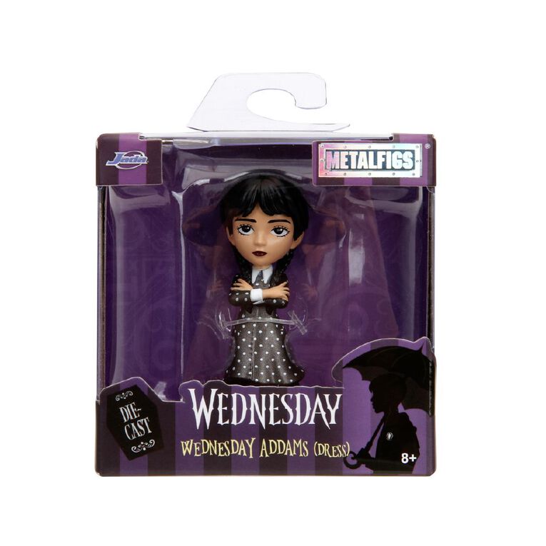 Wednesday Wednesday Metalfigs 2.5 Inch 1 Pack Assorted, , hi-res