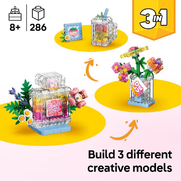 LEGO CREATOR Floral Decor Perfume Bottle 31383, , hi-res