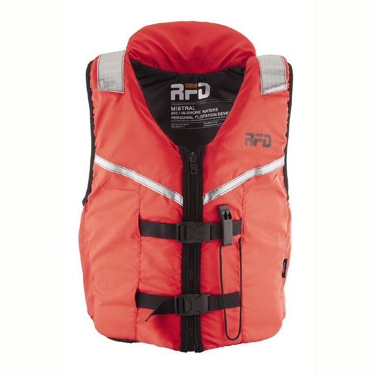 Rfd Lifejacket Mistral Adult Xl Xxl Red Xl 2xl Red The Warehouse