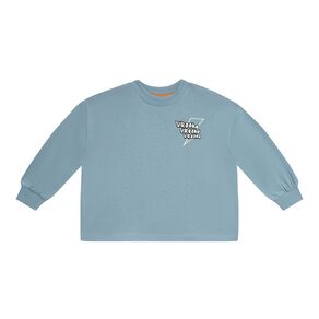 Young Original Toddler Boys' Long Sleeve Cuffed Print Tee