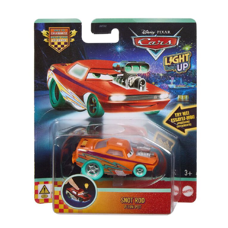 Cars 1:55 Light Up Racers Vehicle Assorted, , hi-res