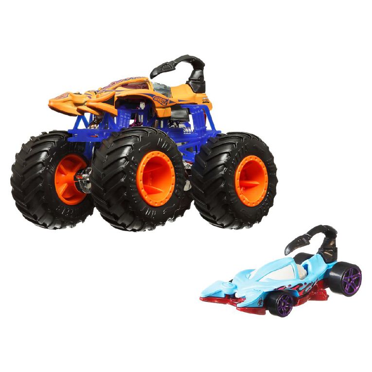 Hot Wheels Monster Truck 1:64 Scale Plus Promo Car, , hi-res