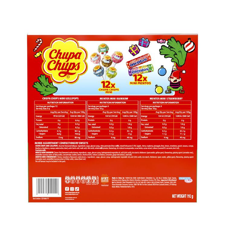 Chupa Chups Advent Calendar 192g, , hi-res