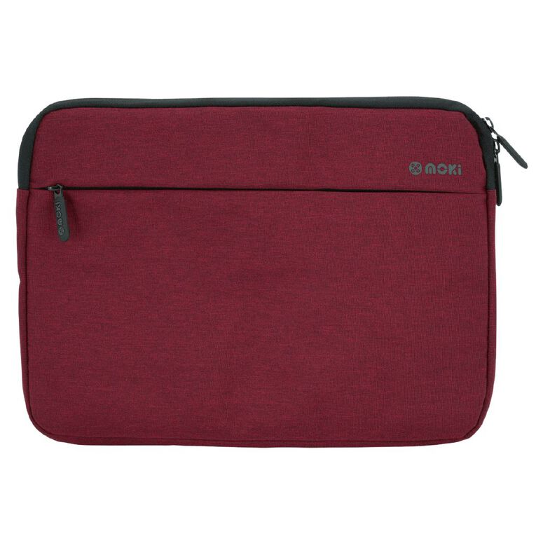 Moki Transporter 13.3 Inch Laptop Sleeve Burgundy, , hi-res