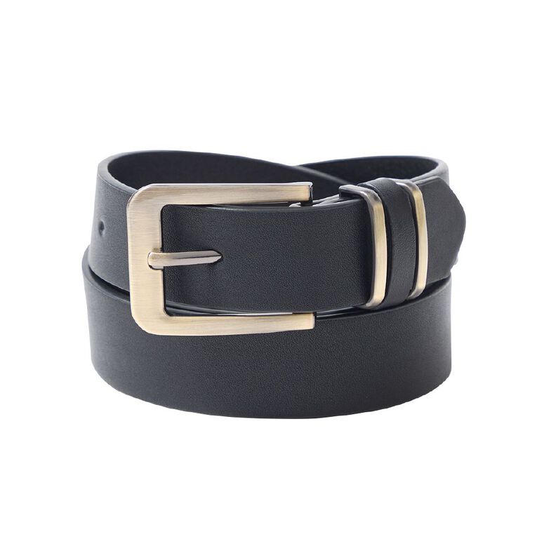 H&H Women's Triple Loop Belt, Black, hi-res