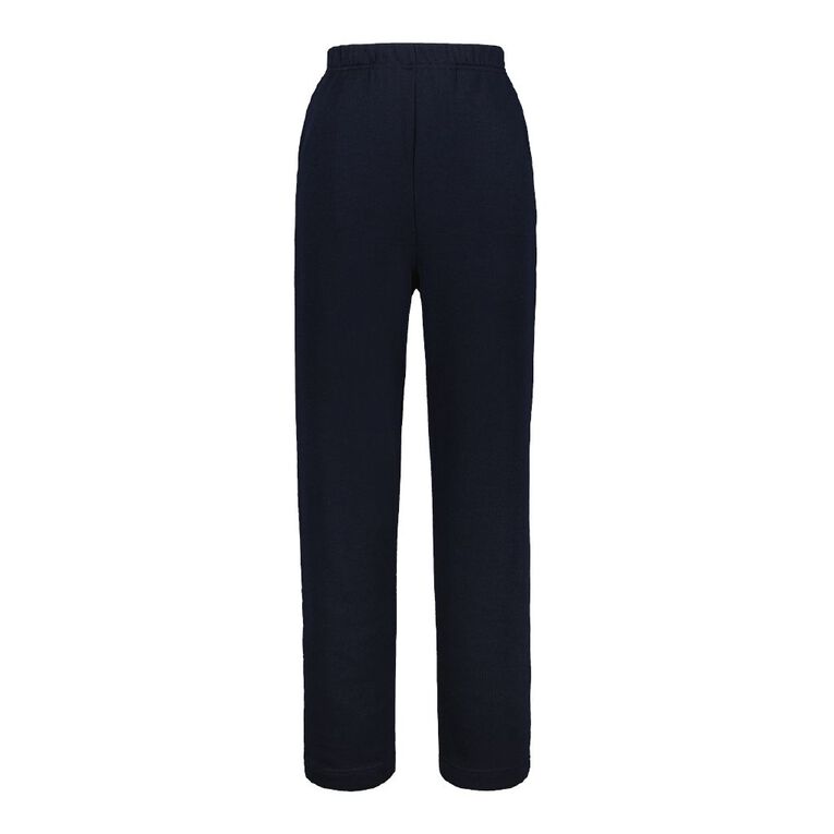 H&H Women's Recycled Rib Knit Pants Navy The Warehouse