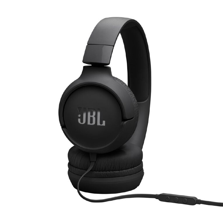 JBL Tune 520C USB-C Wired On-Ear Headphones Black, , hi-res