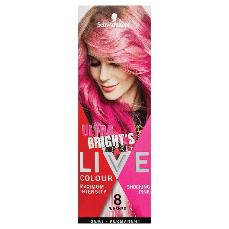 Schwarzkopf Live Colour Ultra Brights Shocking Pink The Warehouse