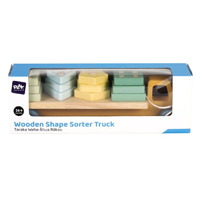 Play Studio Wooden Shape Sorter Truck, , hi-res