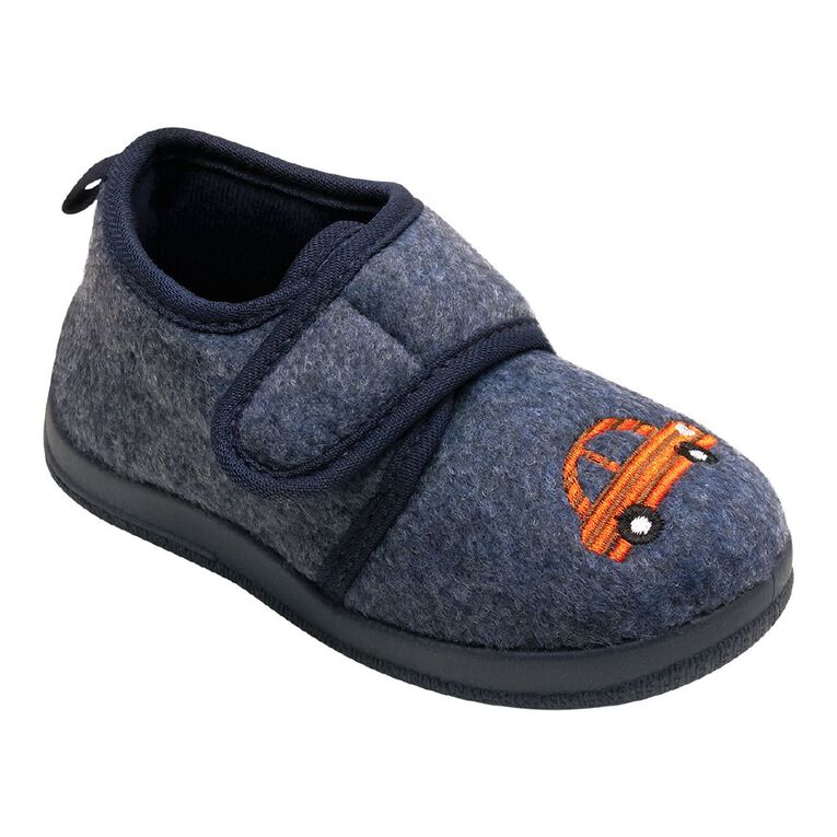 Young Original Junior Kids' Jordy Closed Back Slippers, Blue, hi-res