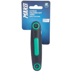 Mako 8 Piece Folding Set Torx