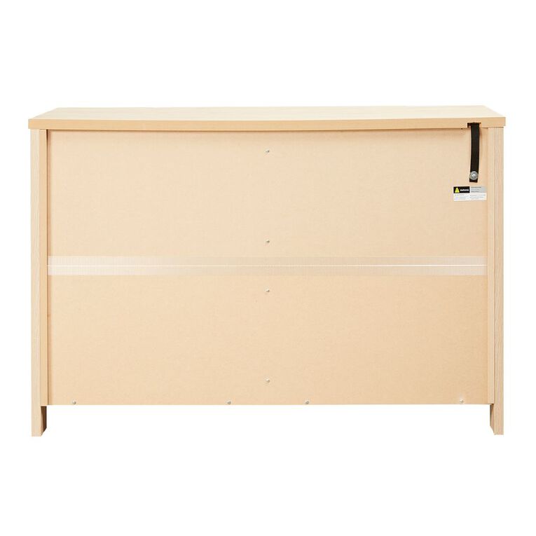 Living & Co Waipoua 6 Drawer Lowboy Natural, , hi-res