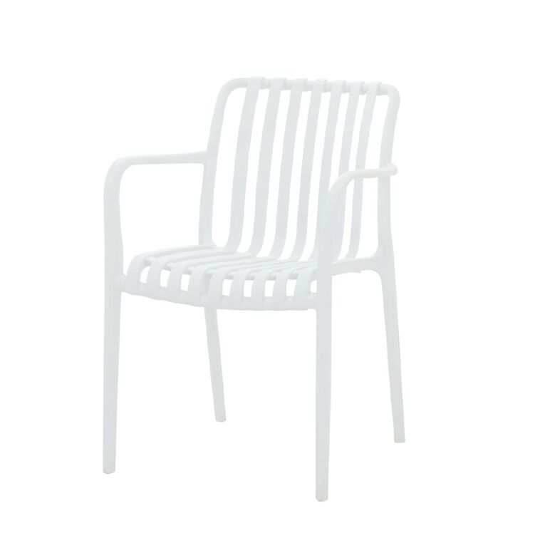Living & Co Oberlin Chair White, , hi-res