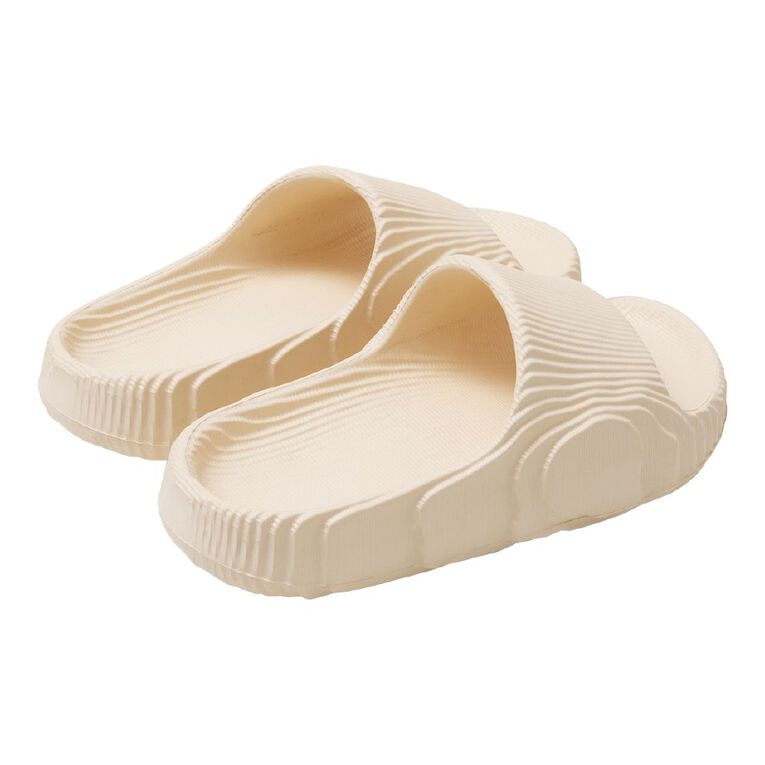 Young Original Senior Kids' Moulded Slides, White, hi-res
