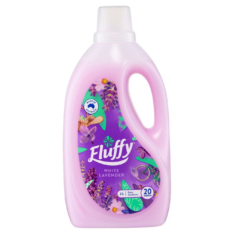 Fluffy Fabric Softener Conditioner 2L, , hi-res