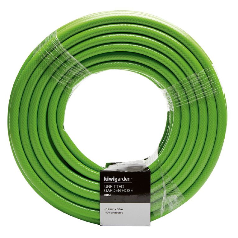 Kiwi Garden Unfitted Hose 30m Green The Warehouse