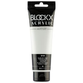 BLOCKX Acrylic Tube Titanium White 120ml