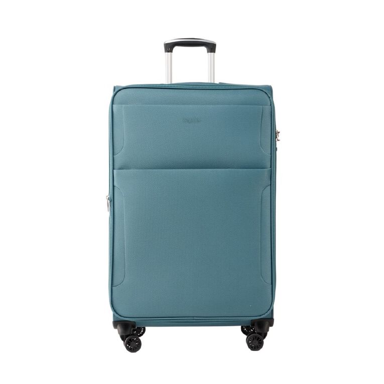 Wander Premium Soft Checked Suitcase 4 Wheel 77cm, , hi-res