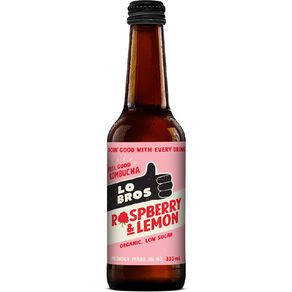 Lo Bros Kombucha Raspberry Lemon 330ml