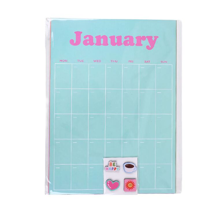 WS Undated A3 Planner With Magnets, , hi-res