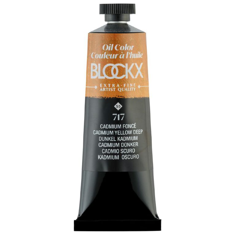 BLOCKX Oil Tube 35ml S5 717 Cadmium Deep Yellow, , hi-res