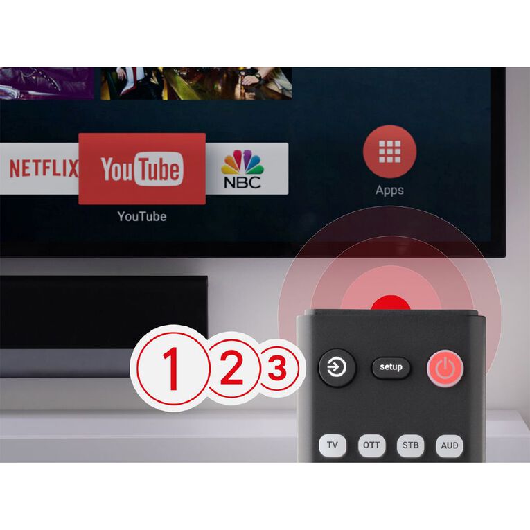 One for All Essence 8 Device Universal Remote Control, , hi-res