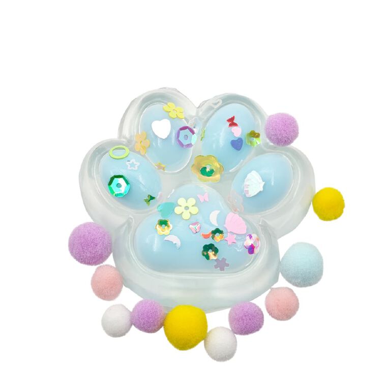Squishy Double Colour Cat Paw, , hi-res