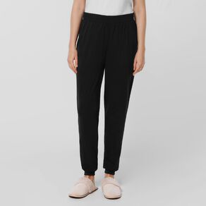 H&H Women's Knitted Cuffed Pyjama Pants