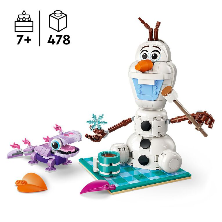 LEGO Disney Princess Olaf and Brunis Picnic Fun 43287, , hi-res