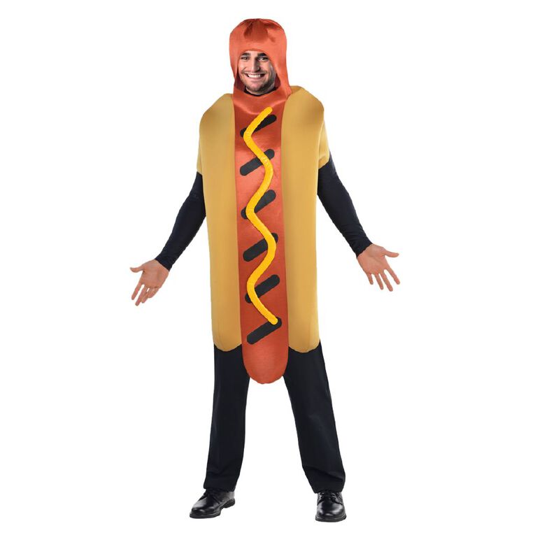 Scarehouse Adults' Foam Hot Dog Costume One Size, , hi-res