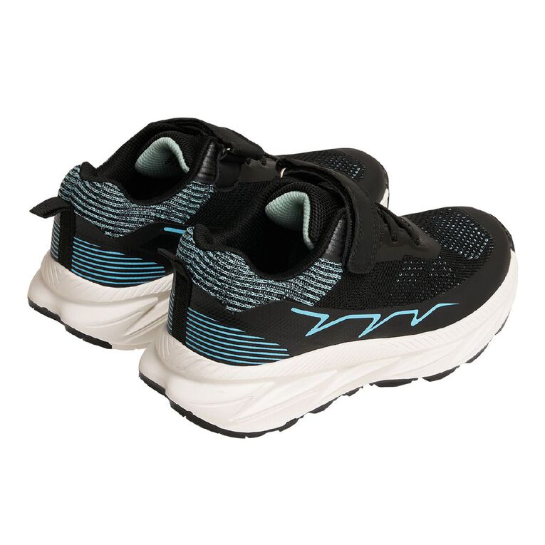 Active Intent Senior Kids' Tully Trainers, Blue, hi-res