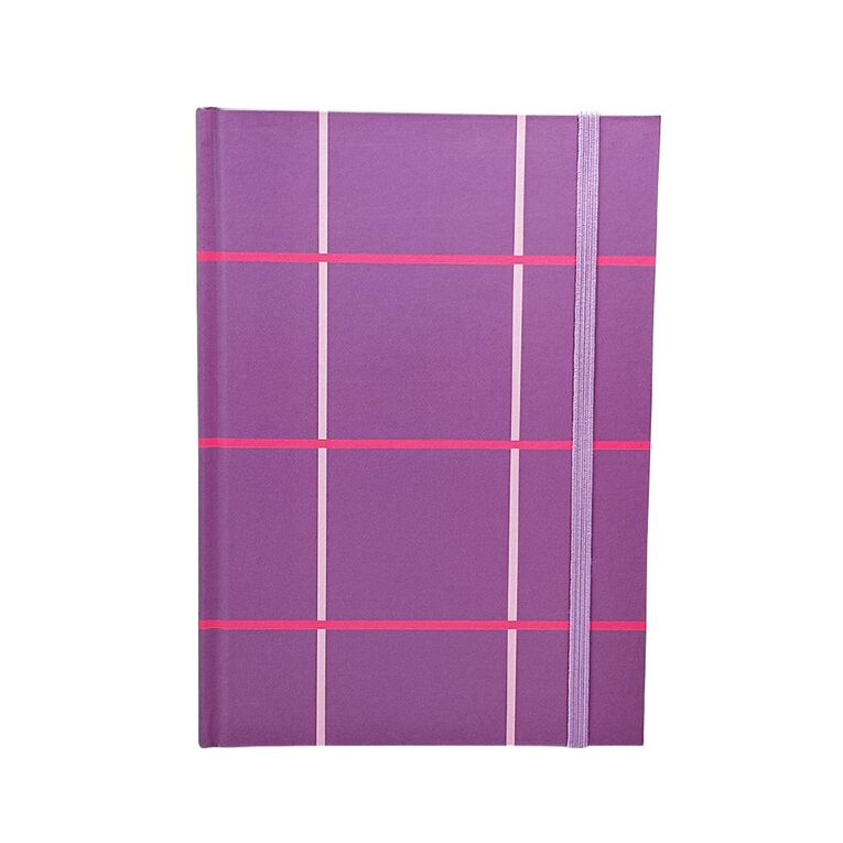 Uniti Stationery Country Calling Check A5 Casebound Notebook, , hi-res