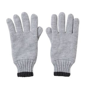 Rivet Men's Half Finger Stripe Gloves