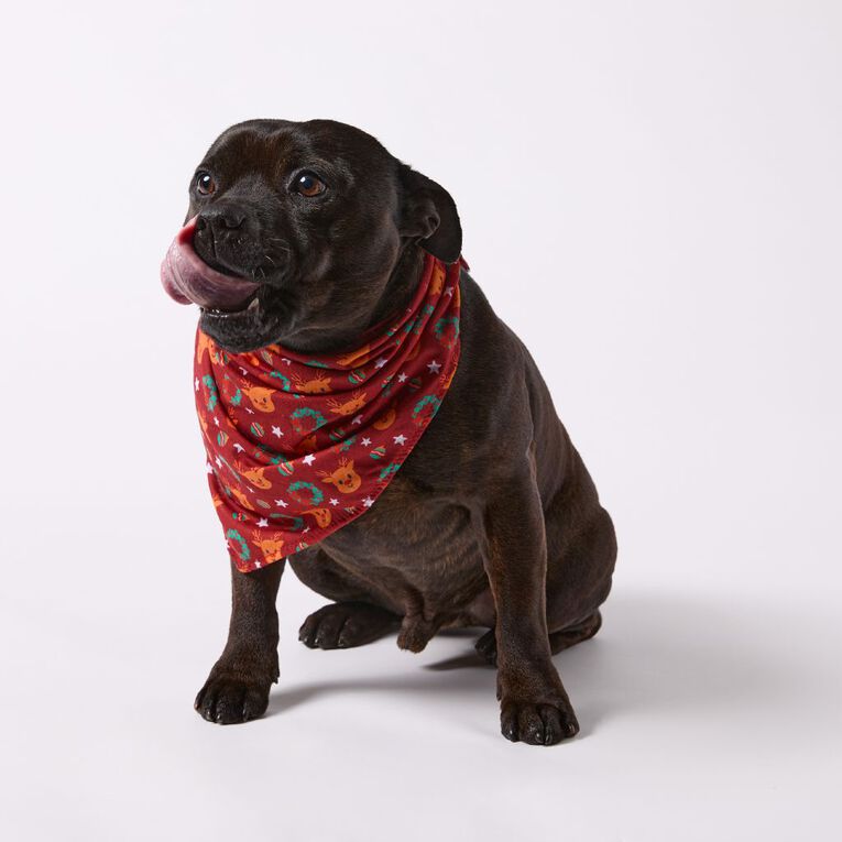 Wonderland Pet Christmas Bandana Assorted, , hi-res