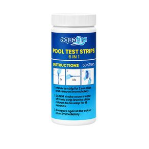 Aquafinz Pool Test Strips 6-in-1