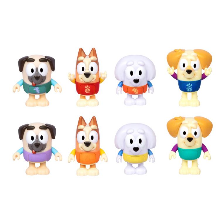 Bluey Colour Change Figure 4 Pack, , hi-res