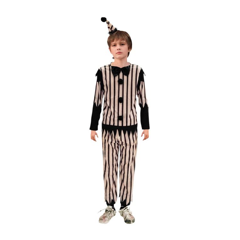 Scarehouse Spooky Clown Costume Boys 6-8 Years, , hi-res