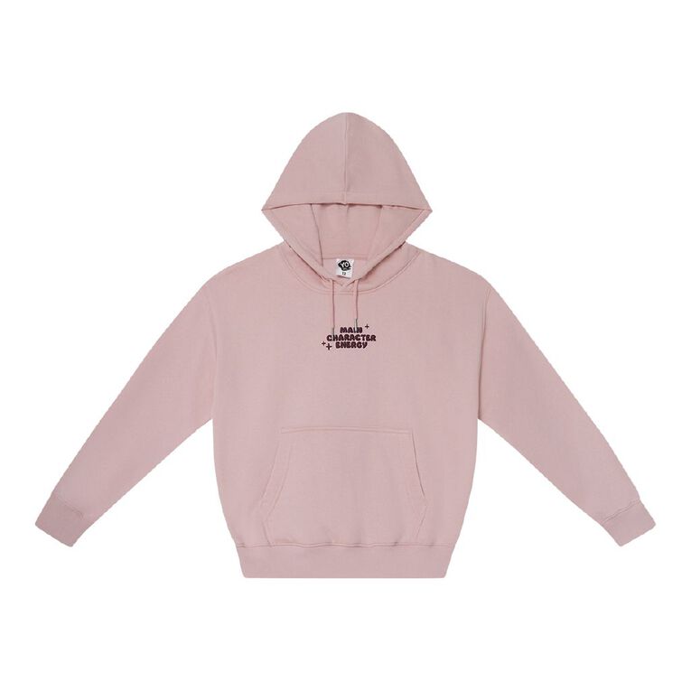 Young Original Puff Print Pullover Hoodie, Pink Light, hi-res