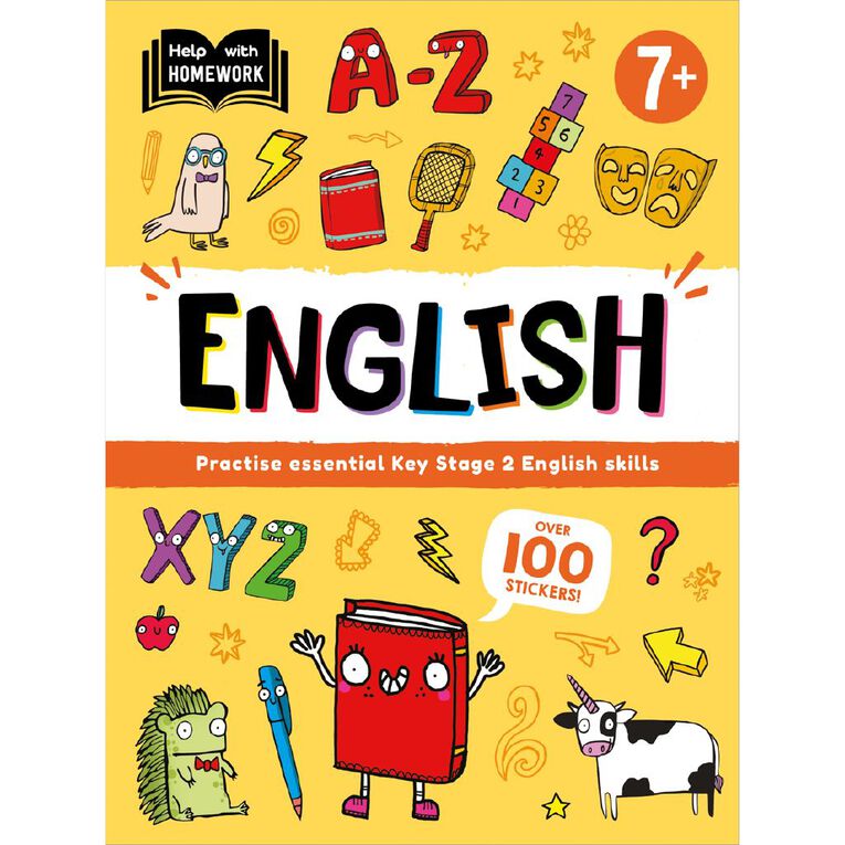Help With Homework 7+ English, , hi-res